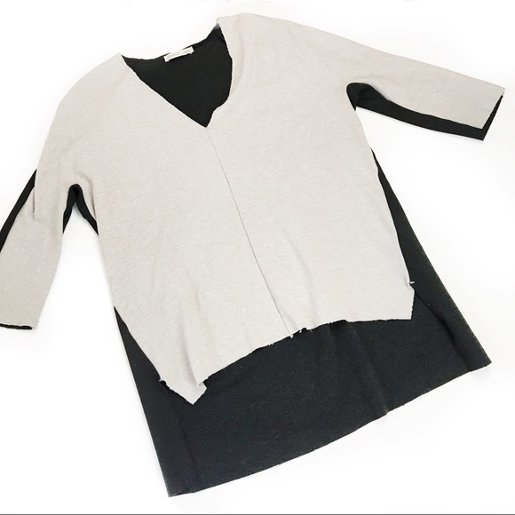 Zara w&b collection gray top - Picture 3 of 5